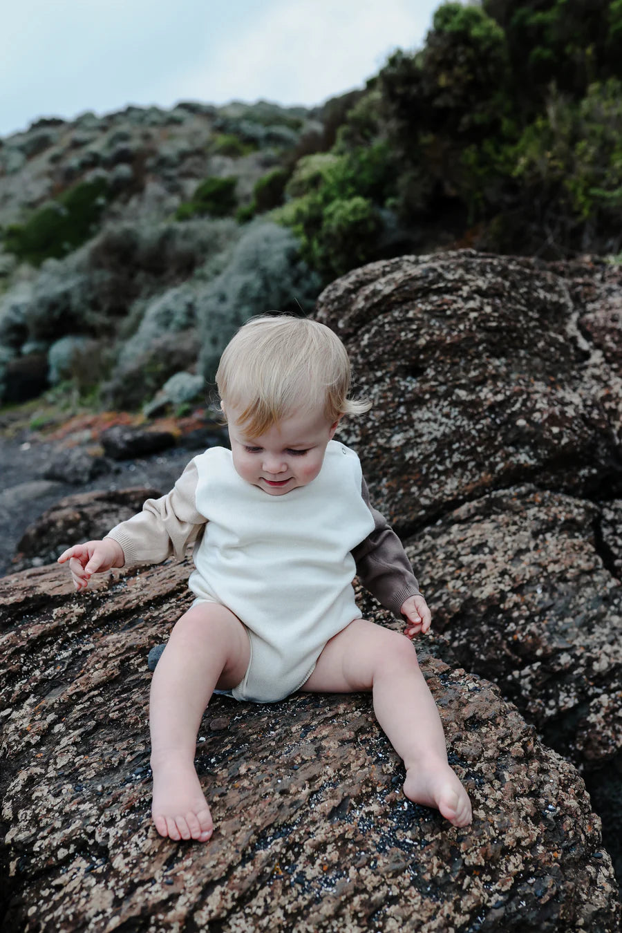Grown Organic Colour Block Romper