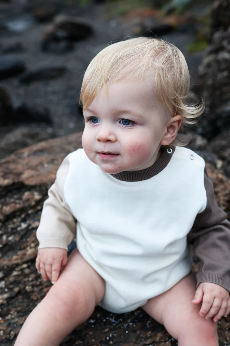 Grown Organic Colour Block Romper