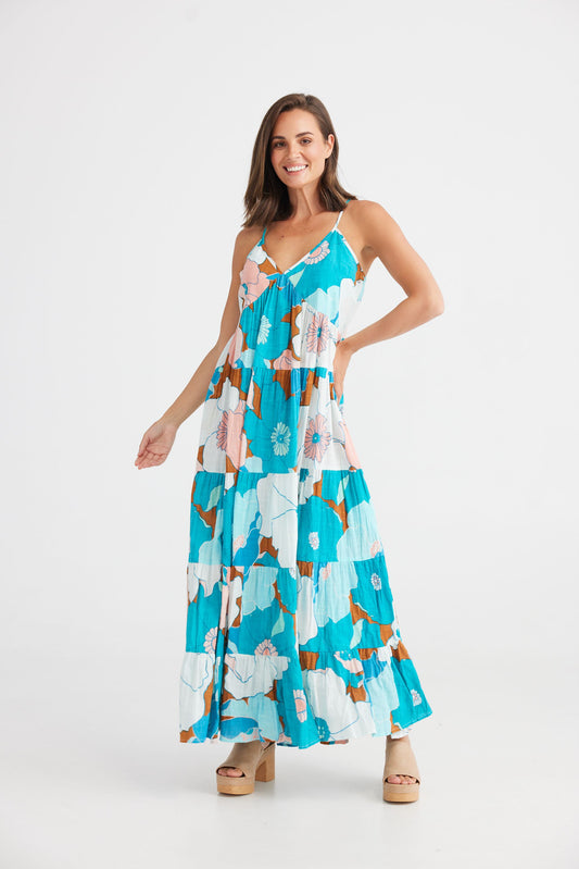 Holiday Slomar Dress Beach Party Print