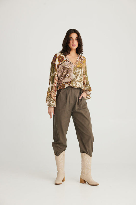 Talisman Hazel Shirt - Paisley Gardens