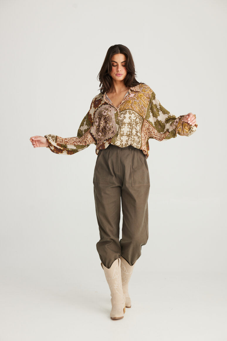 Talisman Hazel Shirt - Paisley Gardens