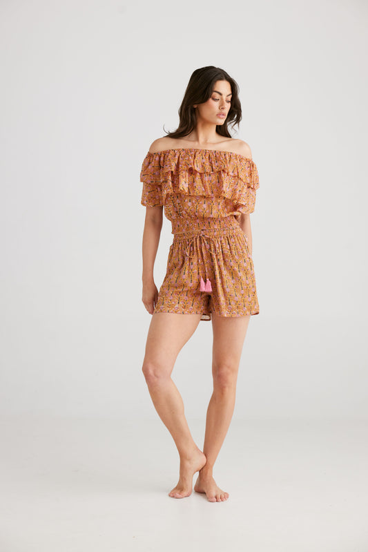 Talisman Odyssey Boxer Short - Spanish Rose