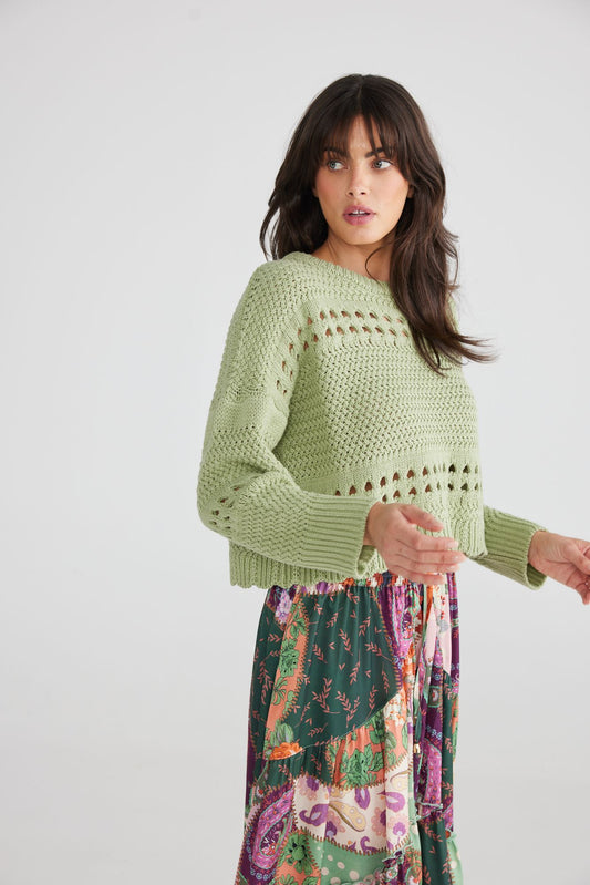 Talisman Ryder Knit - Sage