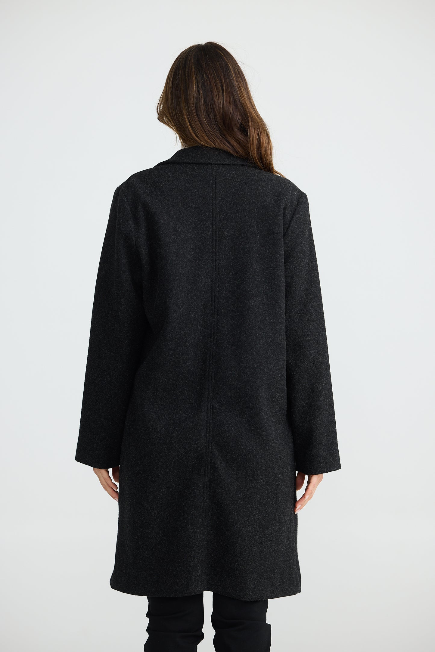 Brave & True Bella Coat Black Marle