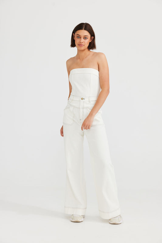 Daisy Says Violet Pants - Chalk