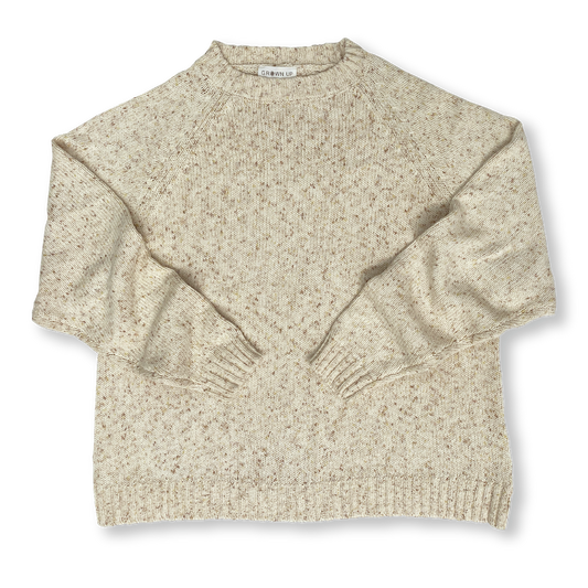 Grown up Womens Organic Funfetti Raglan Pull Over - Splice