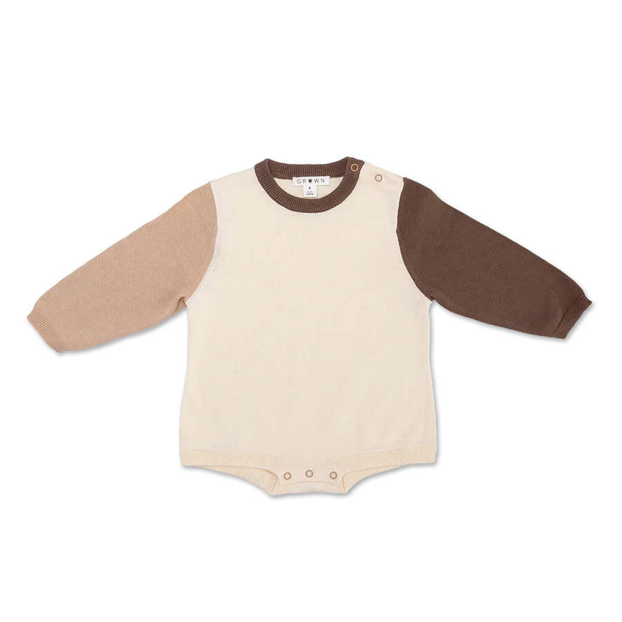 Grown Organic Colour Block Romper