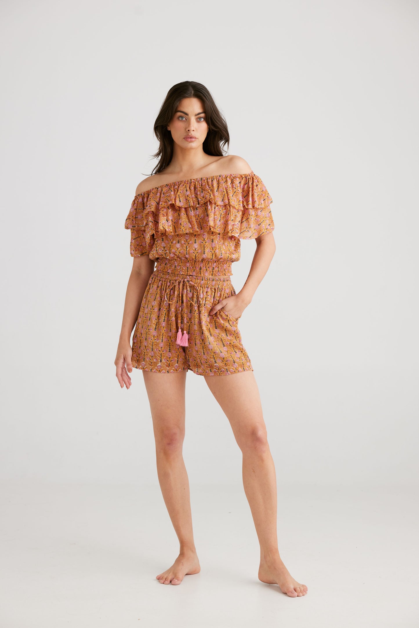 Talisman Odyssey Boxer Short - Spanish Rose