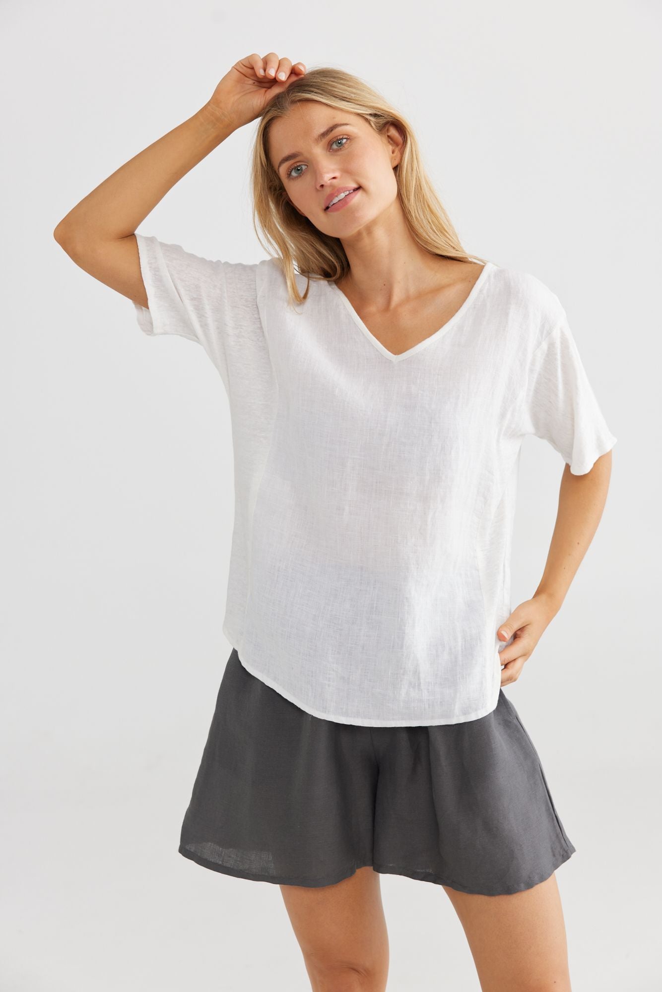 The Shanty Livomo Top - White