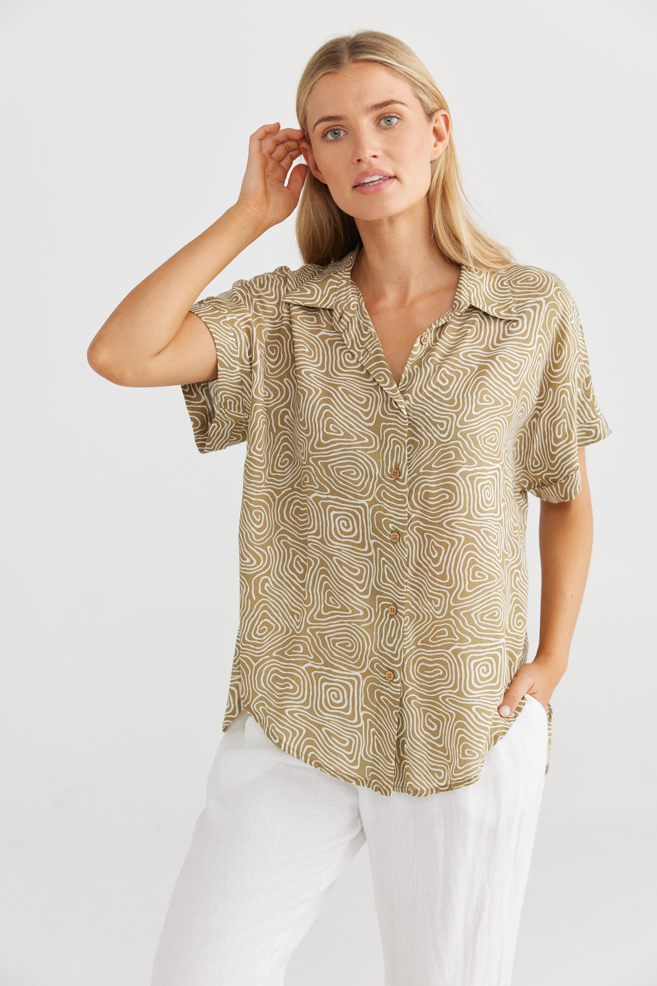 The Shanty Dune Shirt - Zellige