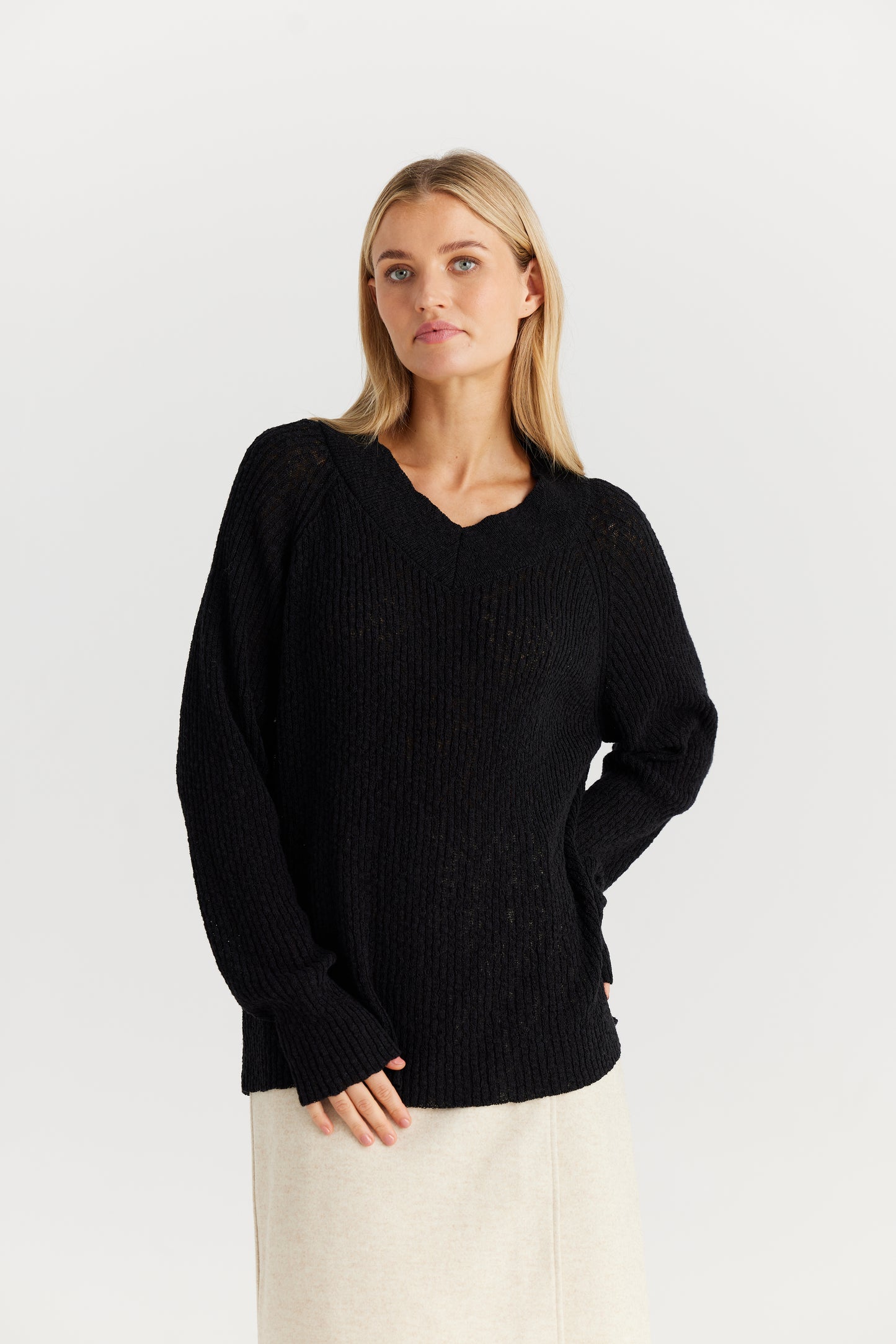 The Shanty Bascillica Knit - Black