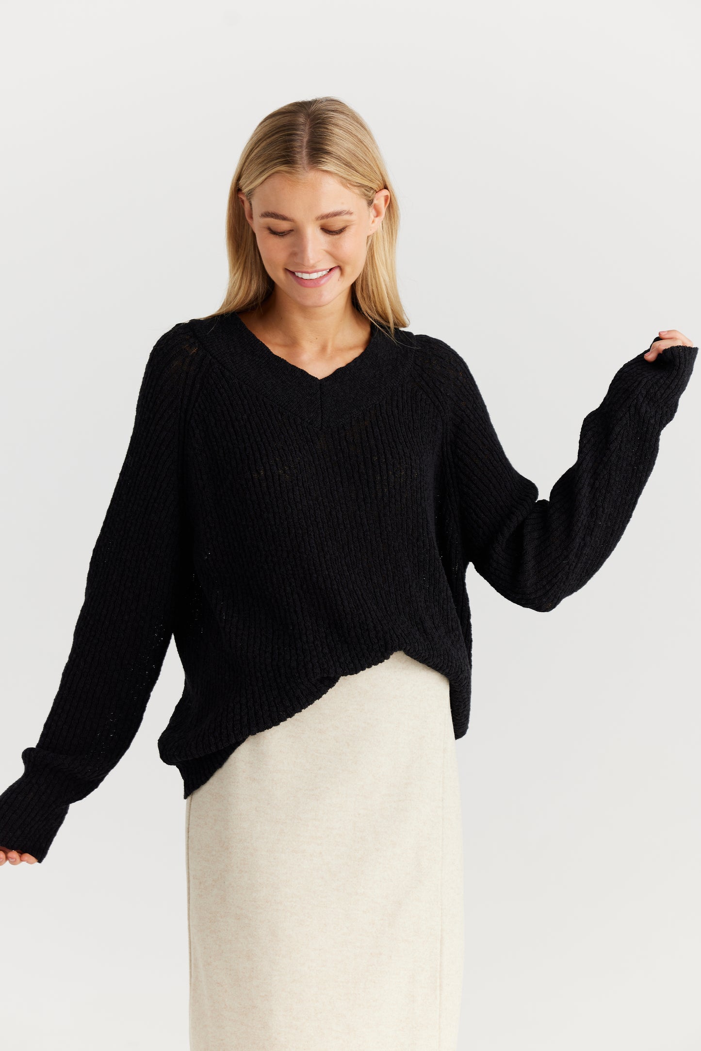 The Shanty Bascillica Knit - Black