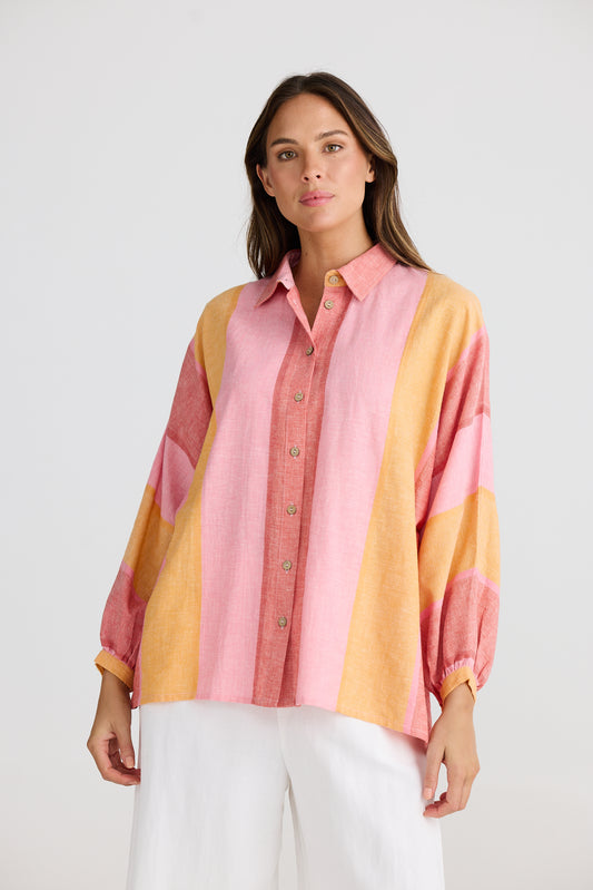 The Shanty Milano Shirt - Lisbon Stripe