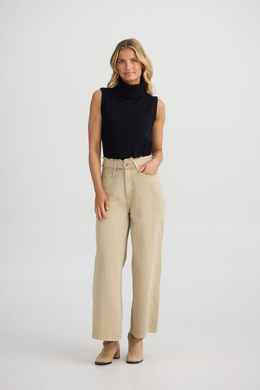 The Shanty Milano Pant Natural Wash