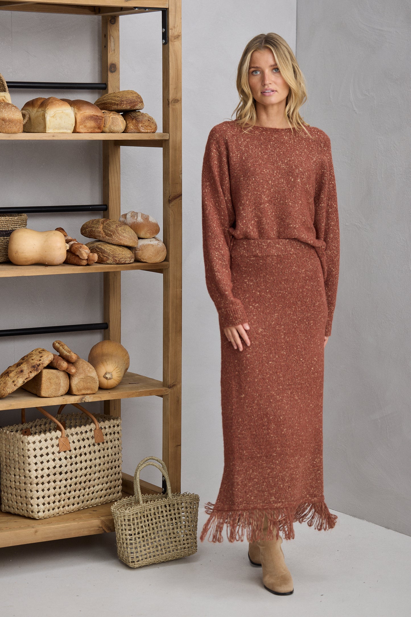 The Shanty Freddie Knit - Paprika