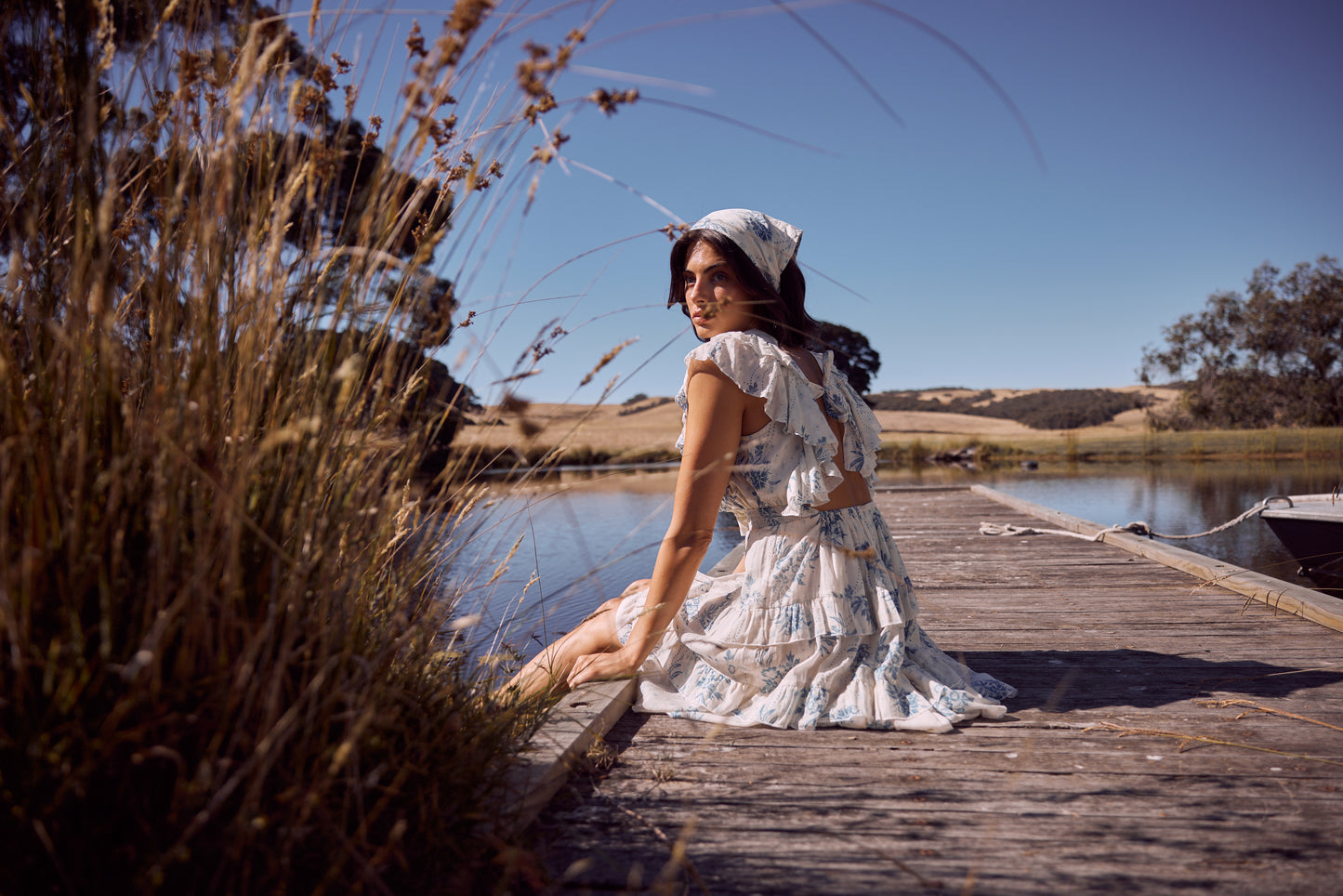 Talisman Kiki Dress - Bluebelle