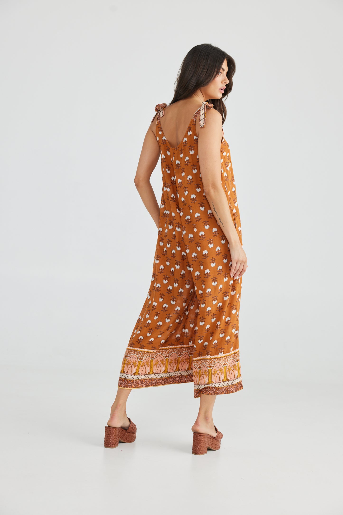 Talisman Temple Jumpsuit - Rada Spice
