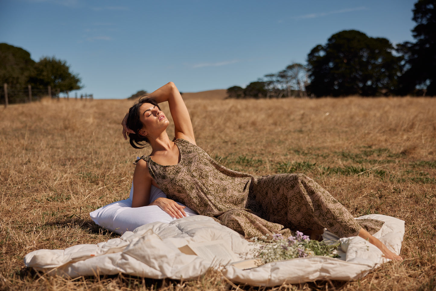 Talisman Temple Jumpsuit - Eden