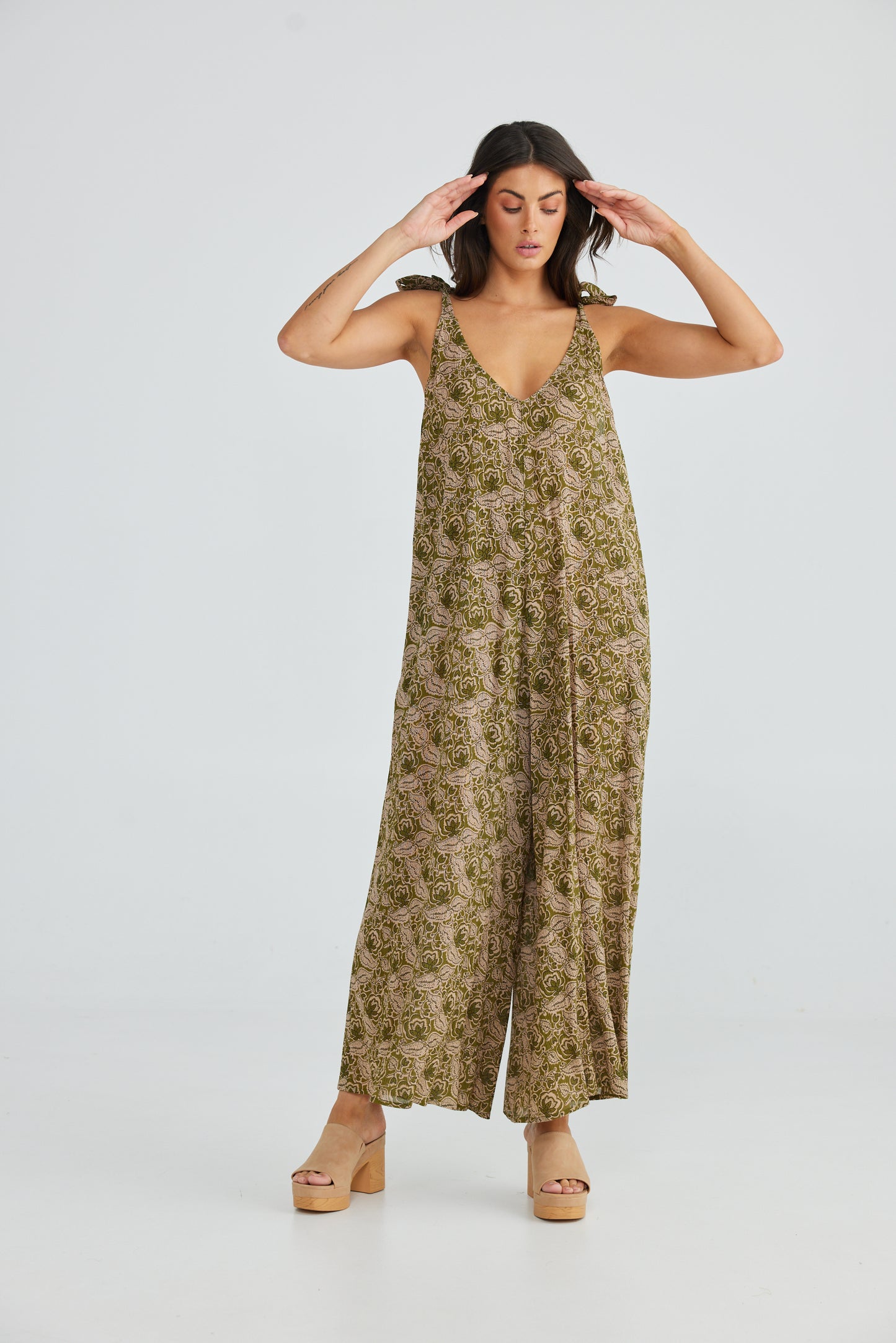 Talisman Temple Jumpsuit - Eden
