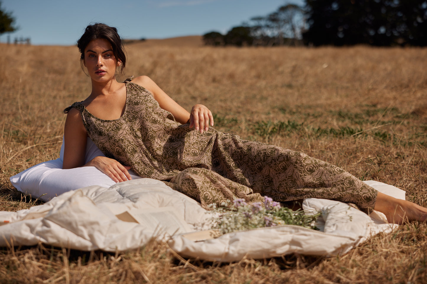 Talisman Temple Jumpsuit - Eden