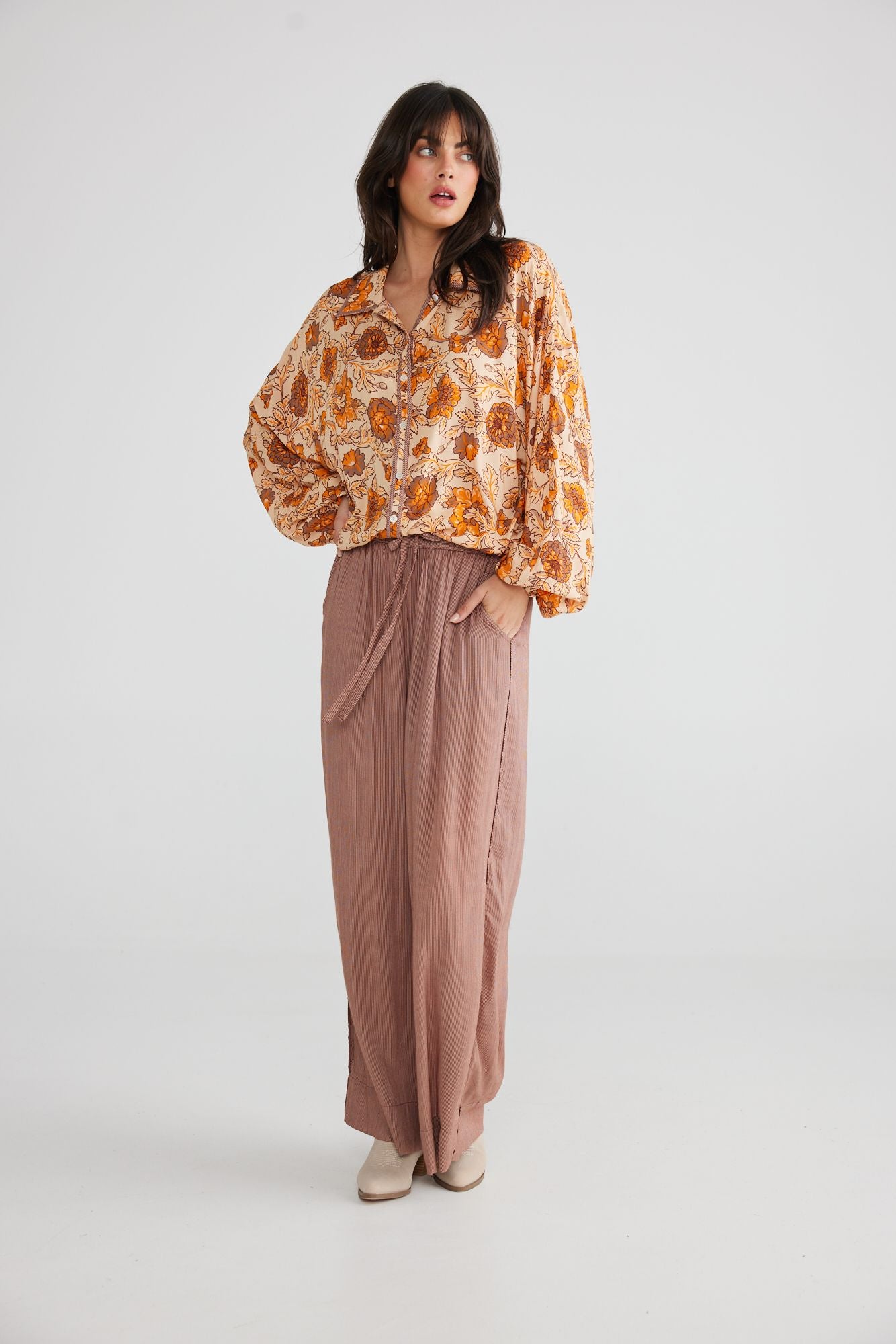 Talisman Hazel Shirt - Raja Garden