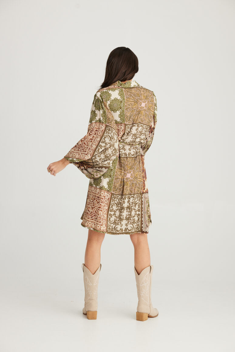 Talisman Annabella Dress - Paisley Knit