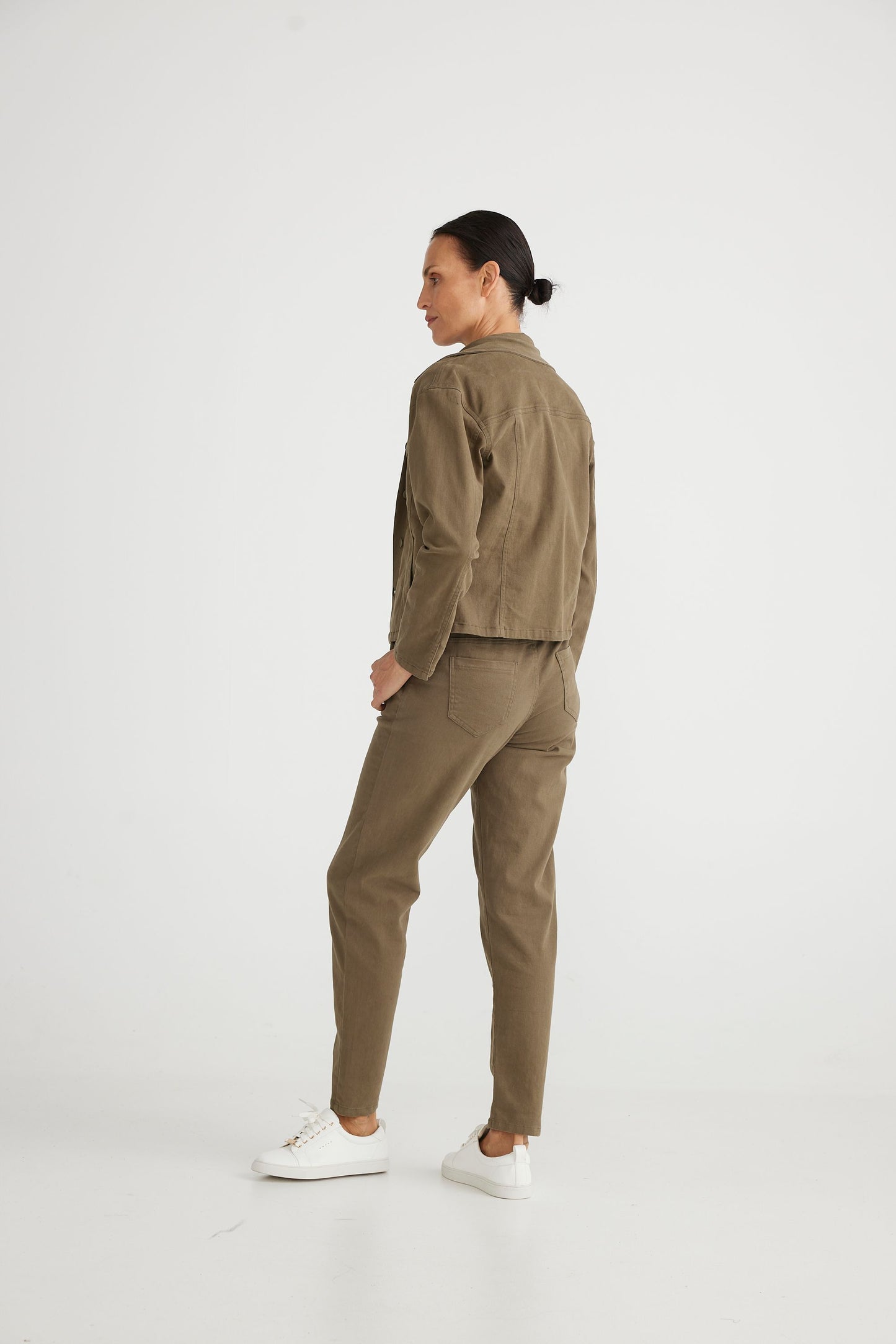 Brave and True Sidewalker Jacket - Deep Moss