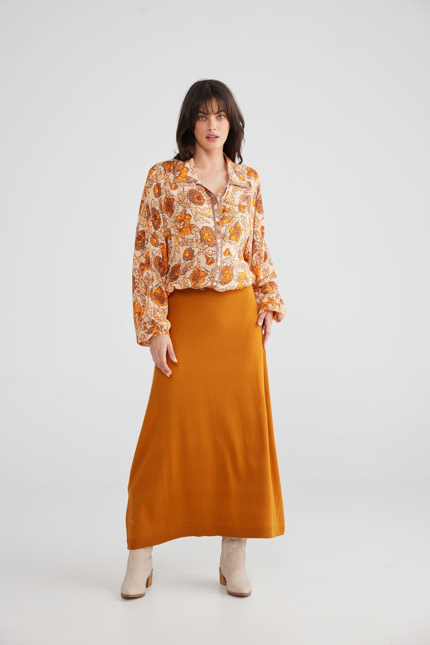 Talisman Hazel Shirt - Raja Garden