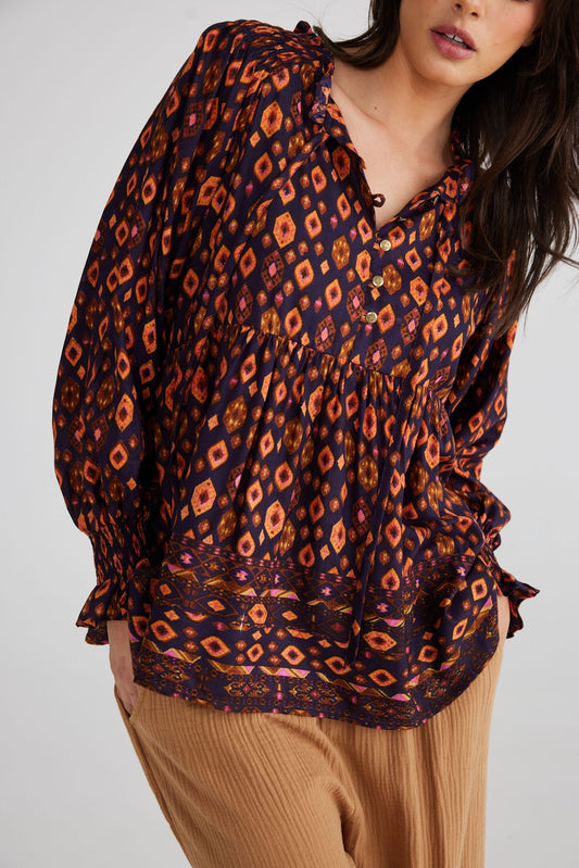 Talisman Rhapsody Top - Midnight Jewel