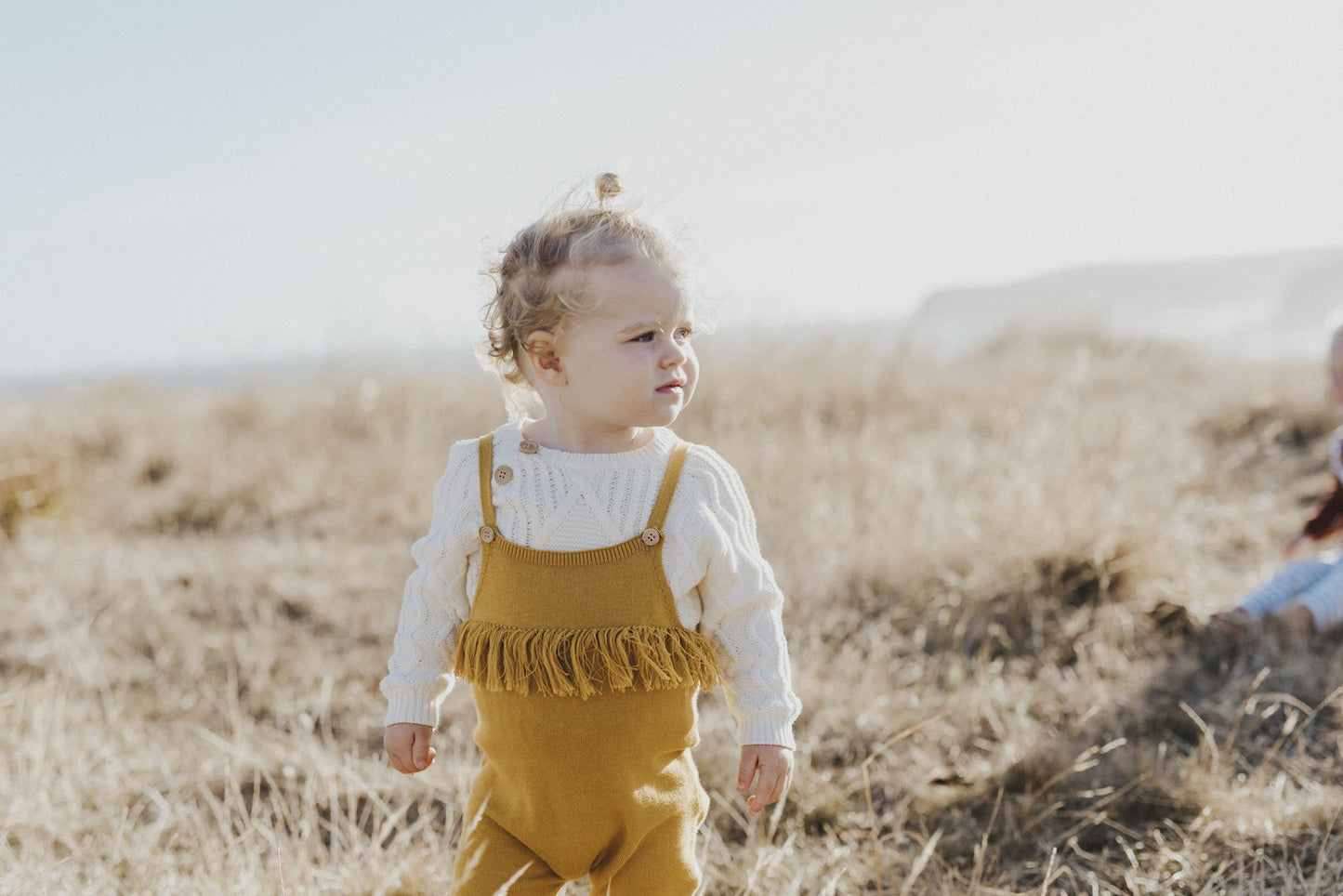 Grown Frill Play Suit - Harvest Gold