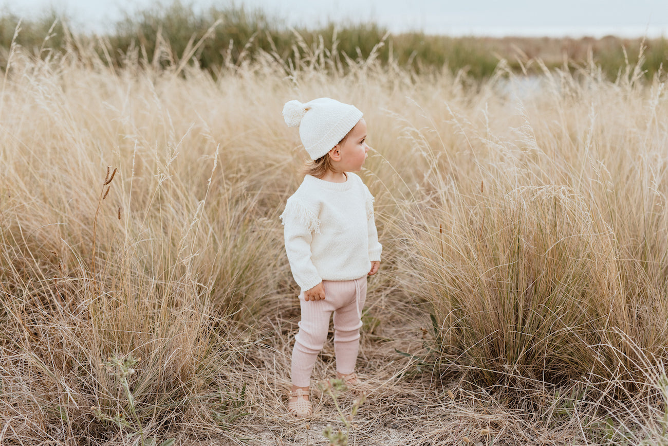 Grown- Frill Pull Over - Milk