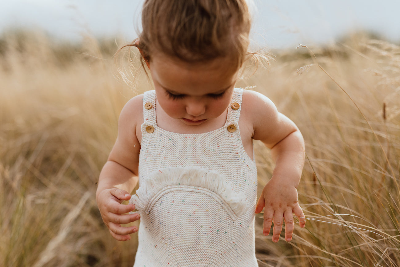 Grown- Rainbow Romper