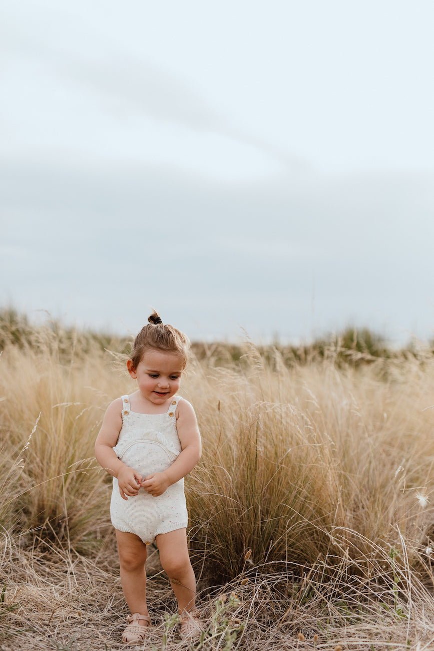 Grown- Rainbow Romper