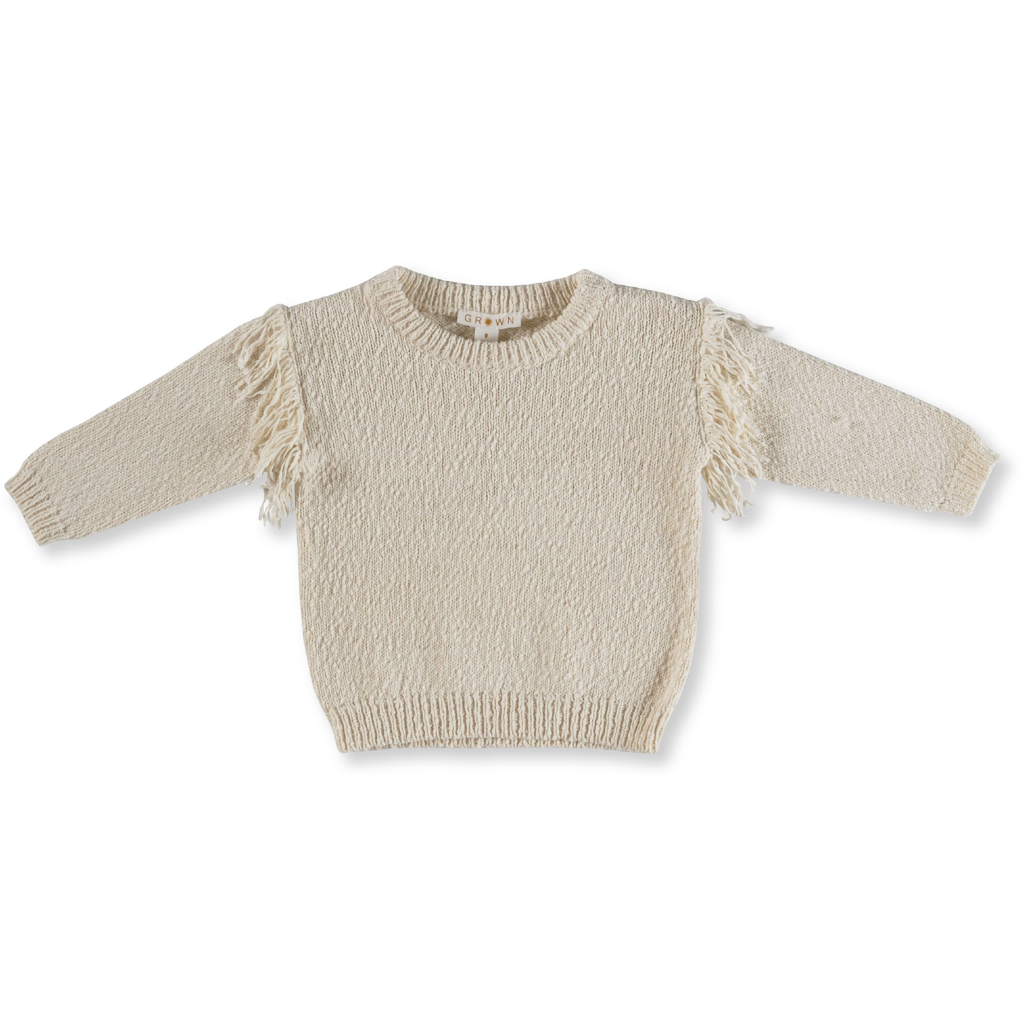 Grown- Frill Pull Over - Milk
