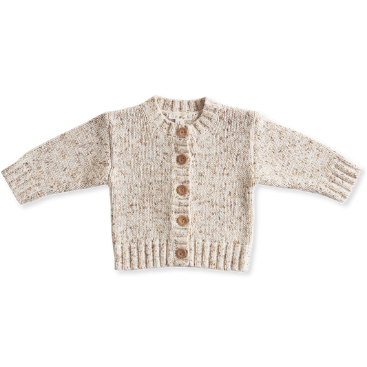 Funfetti Speckle Cardigan - Sand