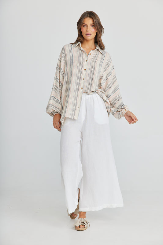 The Shanty Milano Shirt - Camino Stripe