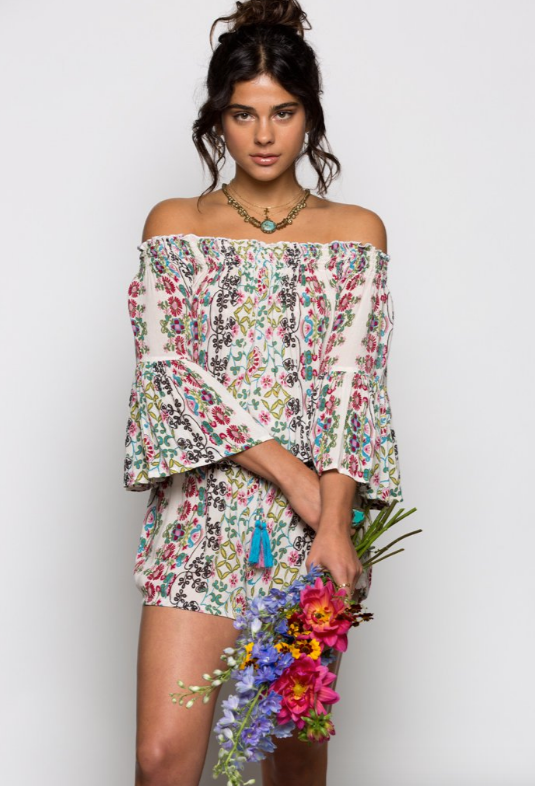 Yasmin Off Shoulder Romper