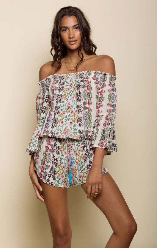 Yasmin Off Shoulder Romper