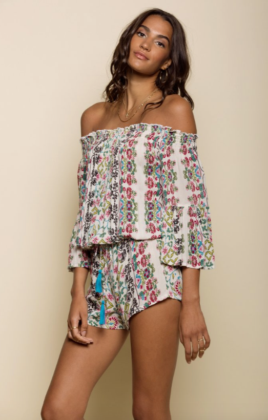 Yasmin Off Shoulder Romper