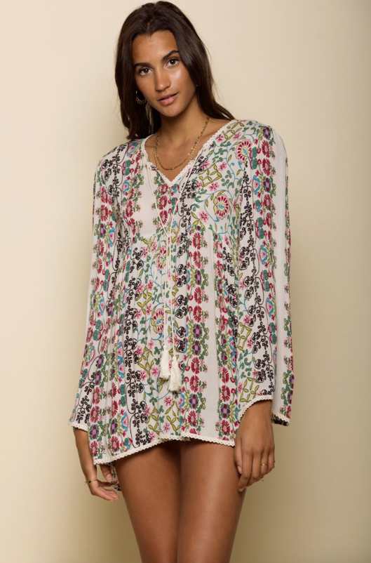 Yasmin Tunic Mini Dress