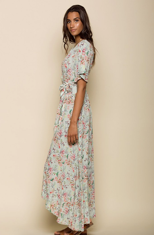 Secret Escape Maxi Wrap Dress