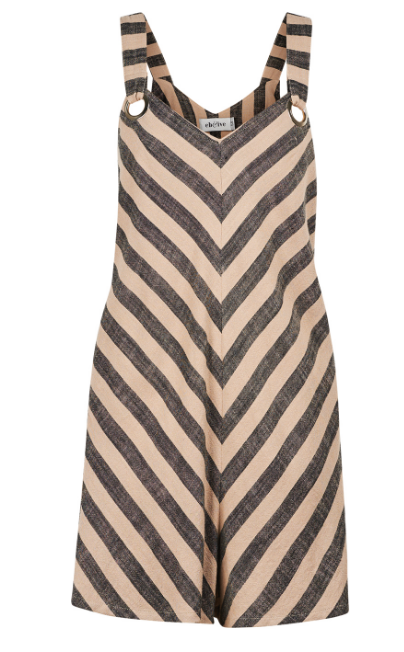 Eb & Ive Serengeti Jumpsuit Black Stripe