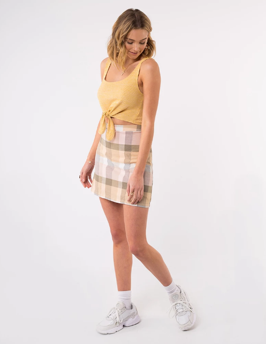 All About Eve Louise Tank- Yellow