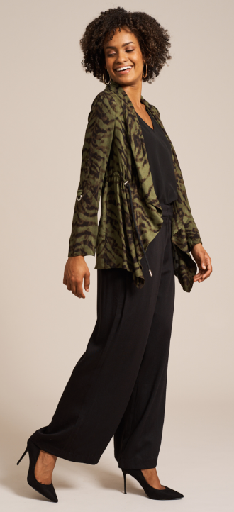 Eb & Ive Mahala Blazer Khaki