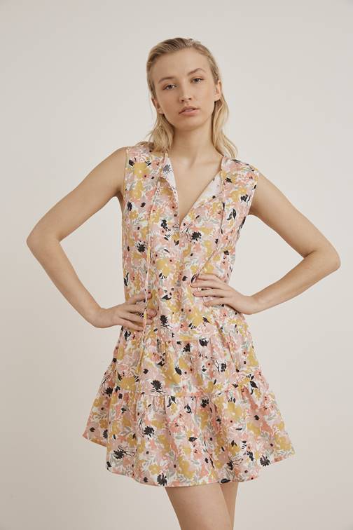 Little Lies Malibu Tier Dress