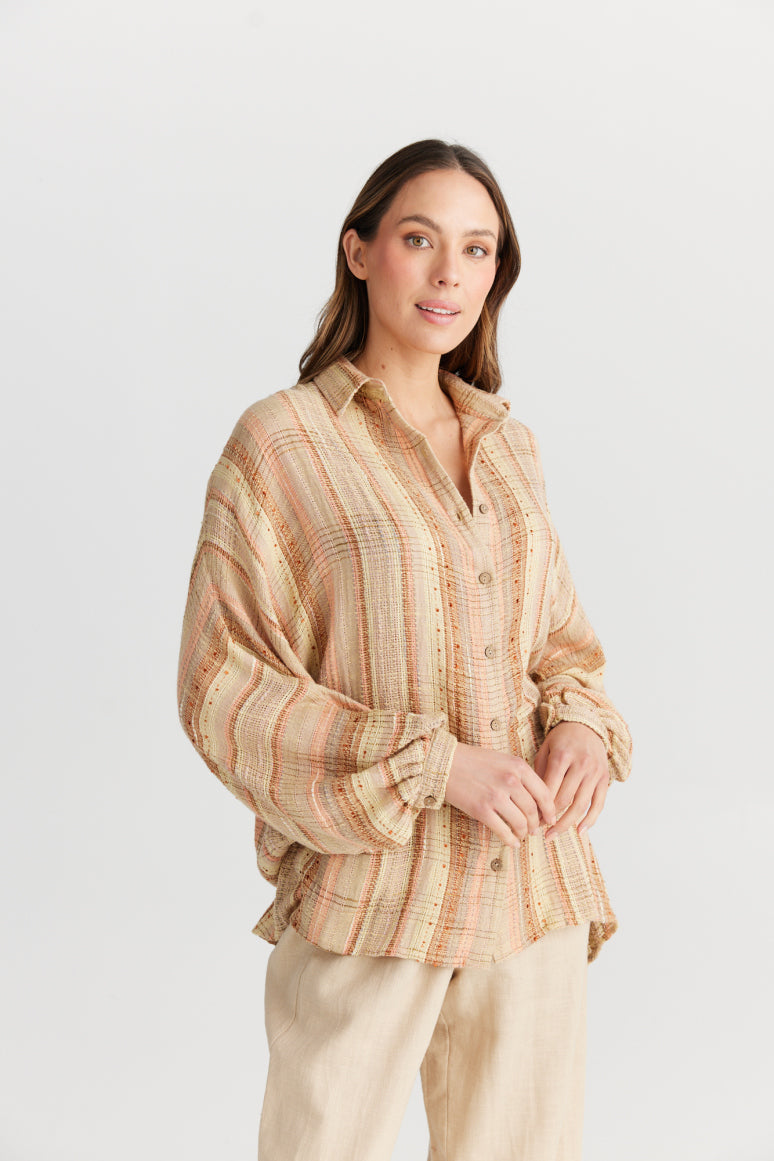 The Shanty Millano Shirt - Miguel Stripe