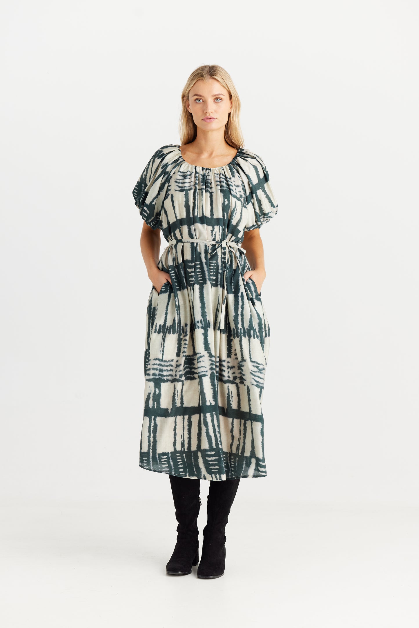 The Shanty Alejandra Dress - Ebony