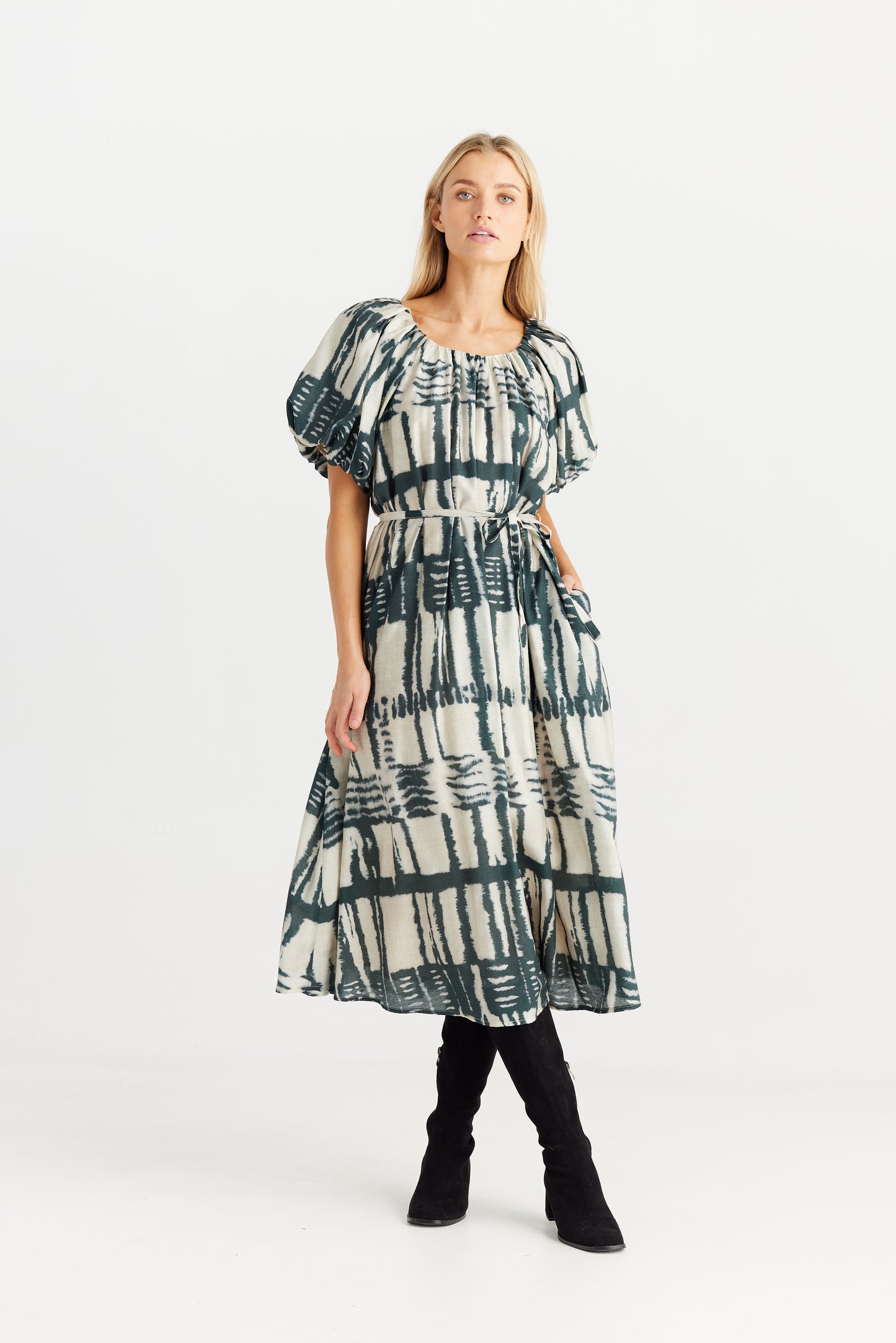 The Shanty Alejandra Dress - Ebony