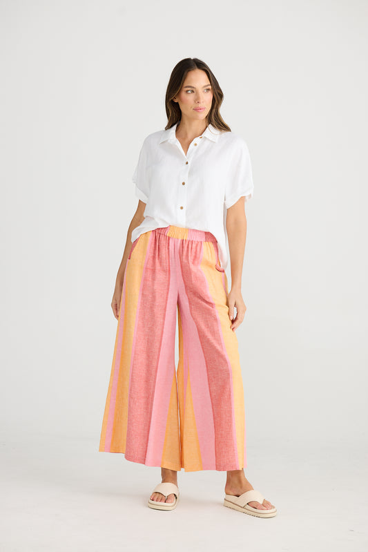 The Shanty Positano Pant - Lisbon Stripe