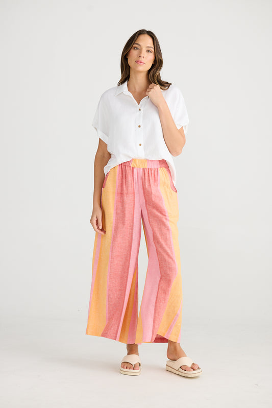 The Shanty Positano Pant - Lisbon Stripe